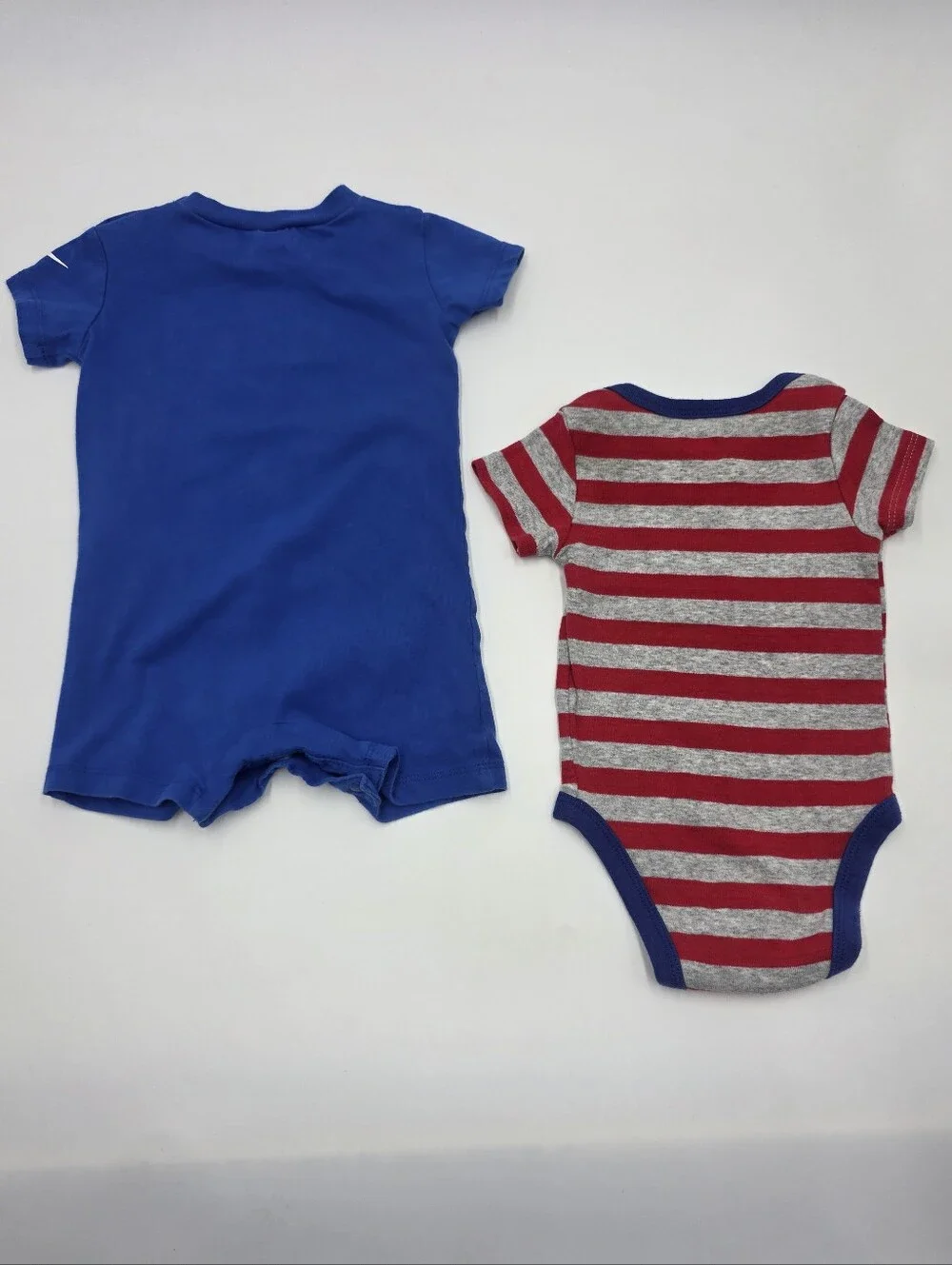Nike baby boy bodysuit and romper bundle size 6 months